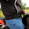 Pelucton Motorcycle Pillion Grab Handles, Universal Motorcycle Passenger Safety Belt,