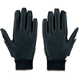 ZETT BG797 Neo Status Batting Gloves, For Both Hands, White/Red (1164), S Size (8.7 - 9.1 inches (22 - 23 cm)