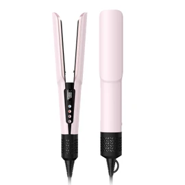 Slopehill 2-in-1 Hair Straightener and Blow Dryer, Professional Hair Styling Tool, Pink