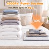 Vacuum Storage Bags for Clothes with Portable Electric Pump,9 Combo