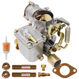 THUNDERMINGO for VW Bug Beetles Dual Port 34 PICT-3 Carburetor 12V E-Choke 1600CC 113129031K