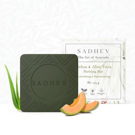 Sadhev - Rejuvenating Bathing Bar - Melon & Aloe Vera
