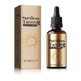 Unbranded Sunless Tanning Drops To Drink, Drinkable Sunless Tanning Drops, Oral Drink 60ml