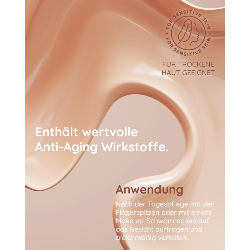 Malu Wilz Velvet Touch Foundation True Dark Sand 30ml I