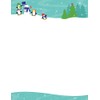 Great Papers! Penguins Playing Letterhead, 80 count, 11" x 8.5" (2014059)