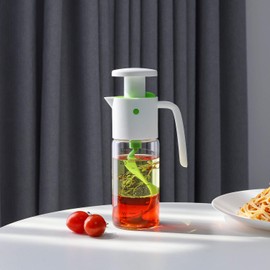 Salad Dressing Mixer Bottle - Pressing & Pour Salad Dressing Mixer - Pressing Cup for Salad Dressing Juice Storage Ketchup