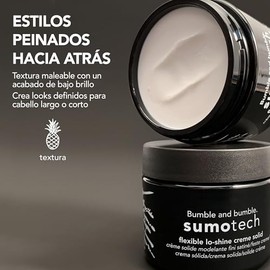 Bumble and Bumble Sumotech Crema de fijación | Brillo | Textura Flexible, Fijación Flexible, Acabado brillo, Ondulado, liso