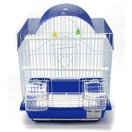 BPS BPS-1229 Metal Bird Cage with Feeding Bowl Random Colour 30 x 23 x 39 cm