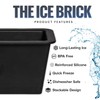 The Ice Brick, Silicone Ice Mold for Long Lasting Ice