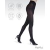 MeMoi Chunkertwine Control Top Tights Black Medium/Large