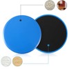 MuscleForge® Sliding Discs, Glider Pads for Exercises, Double Sided Slider