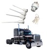 Ignition Switch Assembly Kit, includes 4 Door Lock Cylinder &