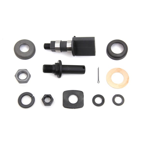 V-Twin Rear Mechanical Brake Parts Kit Parkerized for Harley Davidson