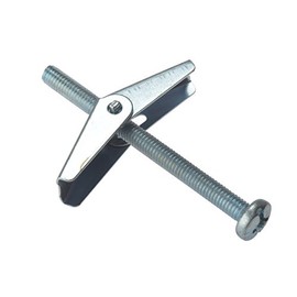 ForgeFix Plasterboard Spring Toggles | M3 x 50mm | Zinc Plated | Bag 10