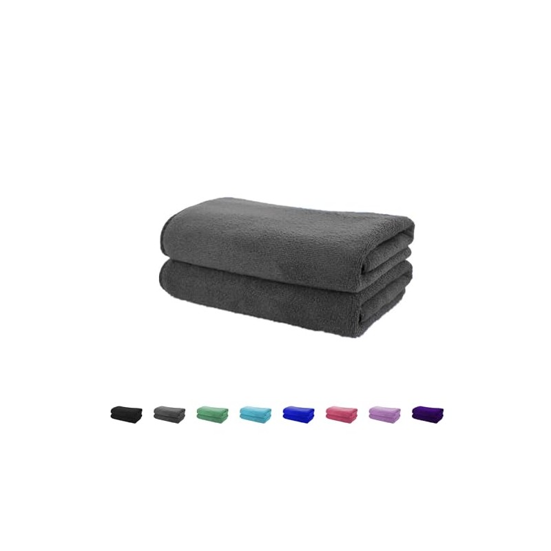 Microfibre Absorbent Gym Towel Fast Drying Light Weight - 40cm