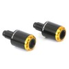MSHINE Gold CNC Bar End Weights For DR-Z 400 S/SM/E