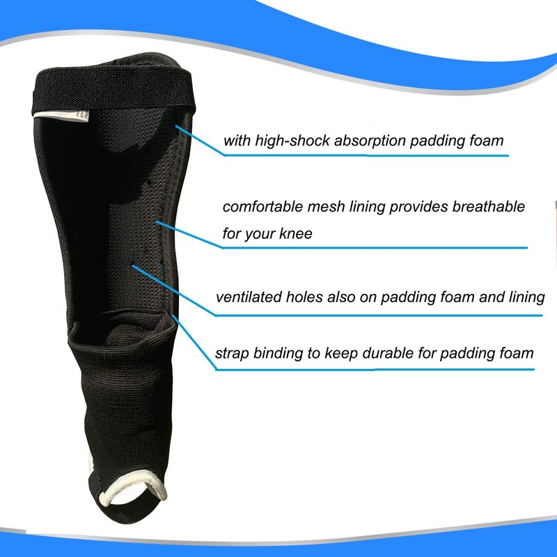 Soccer Football shin Guards with Low-Profile Flexible Super Protection,Great for