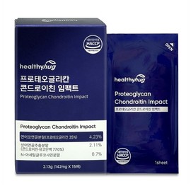 Healthy Hug Proteoglycan Chondroitin Impact 142mg 15 Count / 헬씨허그 프로테오글리칸 콘드로이친 임팩트 142mg x 15매