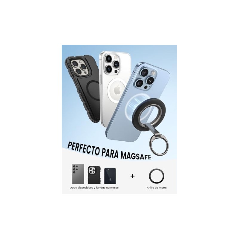 Lamicall Anillo MagSafe para Celular – Más Ángulos Soporte Magnético