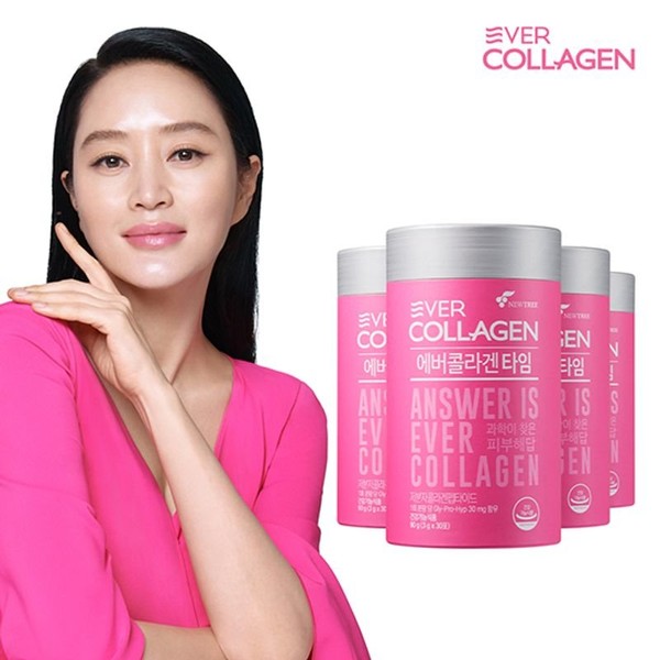 Ever Collagen Time 120 days (30 sachets x 4 cans), single option / 에버콜라겐 타임 120일 (30포x4통), 단일옵션
