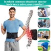 Back Brace for Men Lower Back Pain with 3D Lumbar
