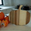 Halloween Pumpkin Shaped Kitchen Wood Cutting Board，Decor Gifts with stylish
