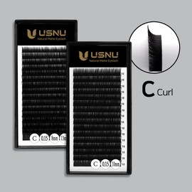 Us & U Matte Eyelash Extensions C Curl Standard Type 0.20T 8mm