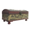 Allgala Antique Wooden Tissue Box Holder