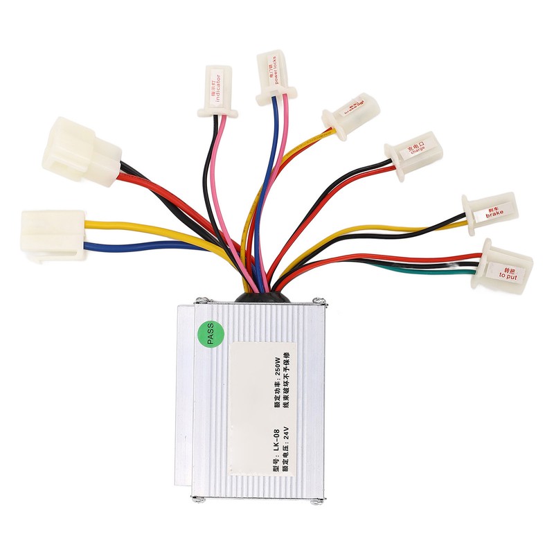 24V 250W Motor Brushed Controller Lithium Electric Bike Speed Controller