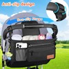 Guiseapue Universal Stroller Organizer with Cup Holder: Baby Travel Essential,