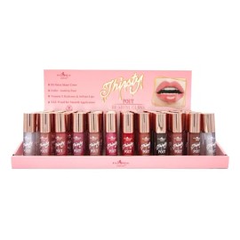 Lip Gloss Thirsty Pout Brillo Labial Italia Set 12 Tonos                                                                                              