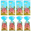 50 PCS Farm Animal Cellophane Treat Bags Farmhouse Gift Bags