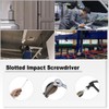 Utoolmart Slotted Impact Screwdriver 10 Inch Keystone Demolition Driver Magnetic