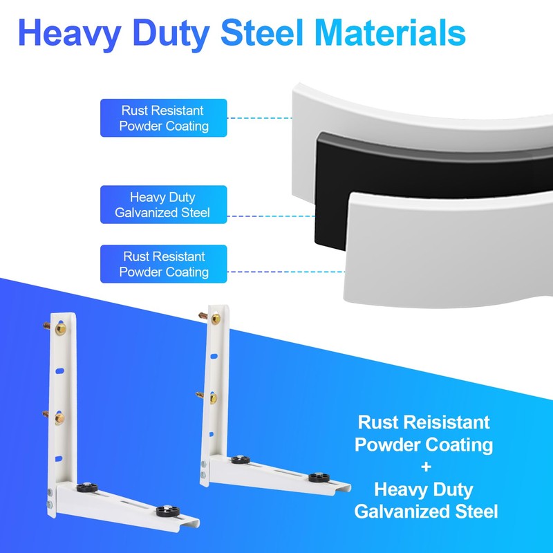 REHOYEE Mini Split Wall Mounting Bracket Heavy Duty Wall Mount