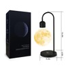 DuliCube Floating Moon Lamp with 3 Color LED Lights, Magnetic