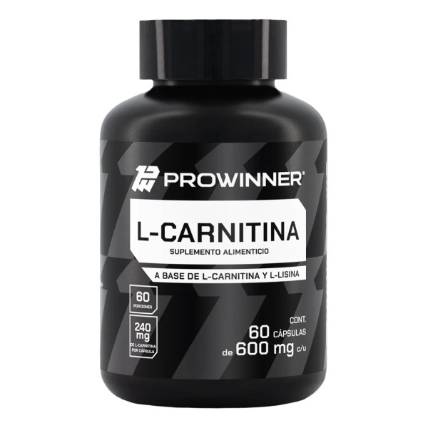 Suplemento L- Carnitina (240 Mg) (60 Caps) - Prowinner Sabor