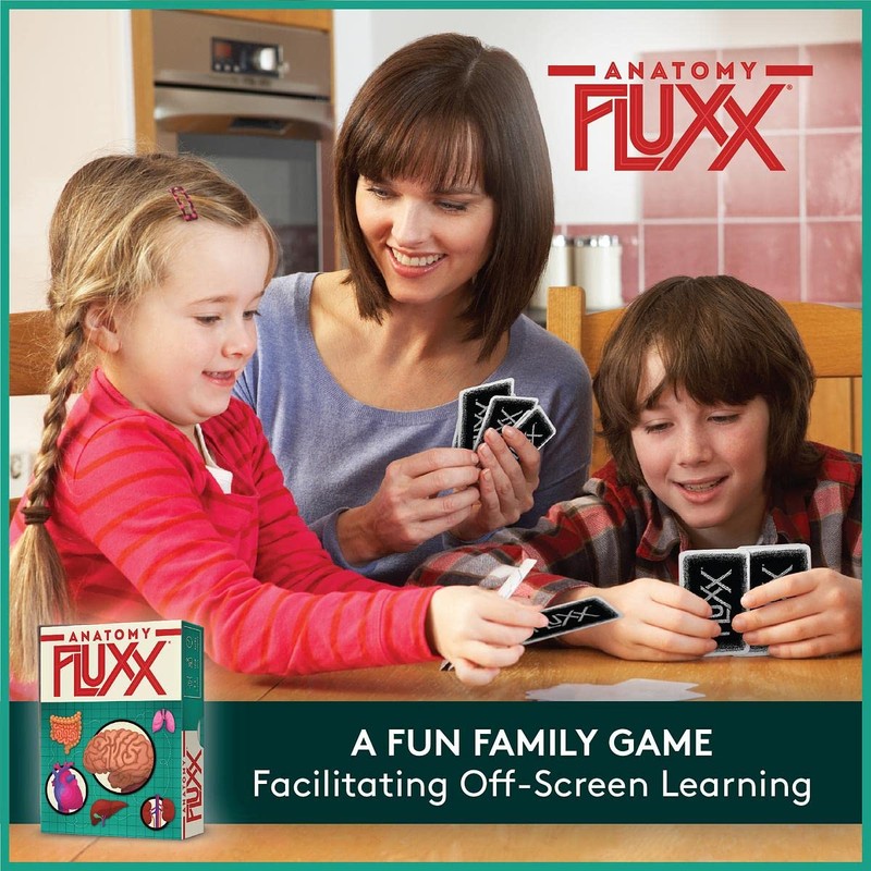 Looney Labs Anatomy Fluxx Card Game - Varied Gameplay and