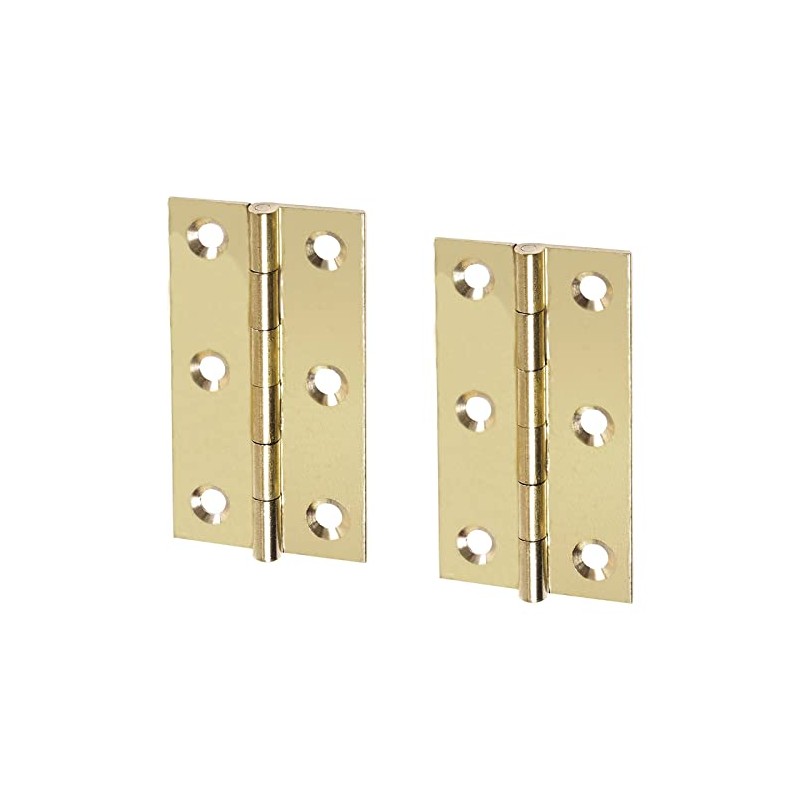 Solid Brass Butt Hinges Door Hinges Internal 63mm/2.5-Inch Rising Butt