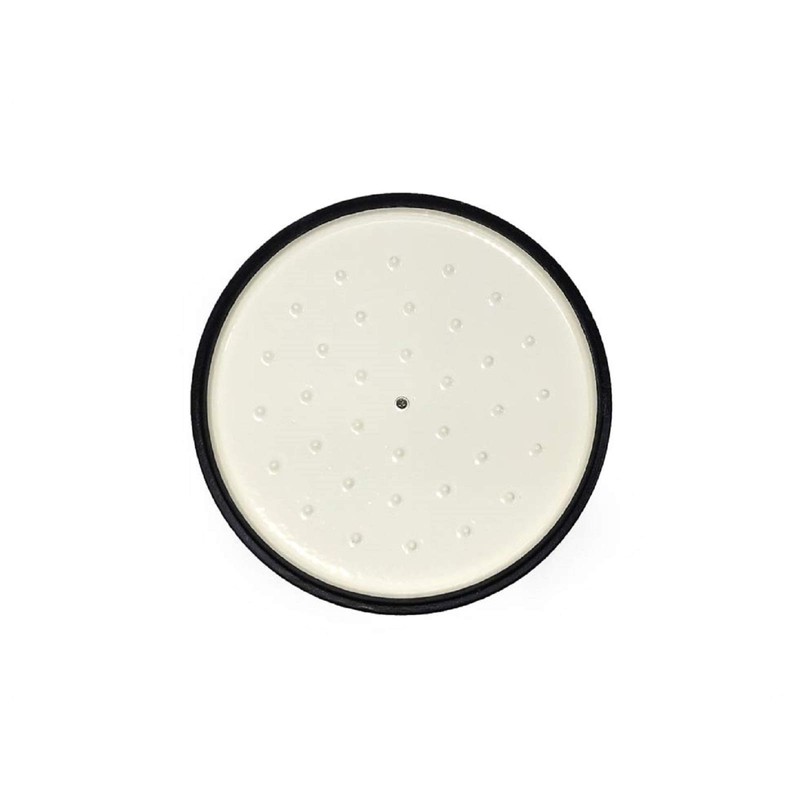 5QT Red Enamel Coated Cast Iron Dutch Oven with Silver