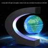 Floating Globe Magnetic Levitation Rotating Globe with Colorful LED Light