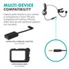 Movo Movo ACM400 Flexible Gooseneck Omnidirectional Microphone for Motovlogging Moto