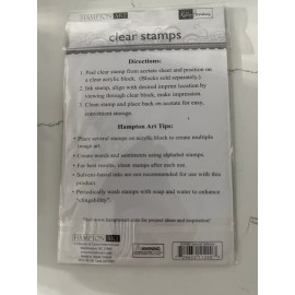 Hampton Art Kelly Panacci Clear Stamps "Special Delivery" SC0385 Scrapbooking