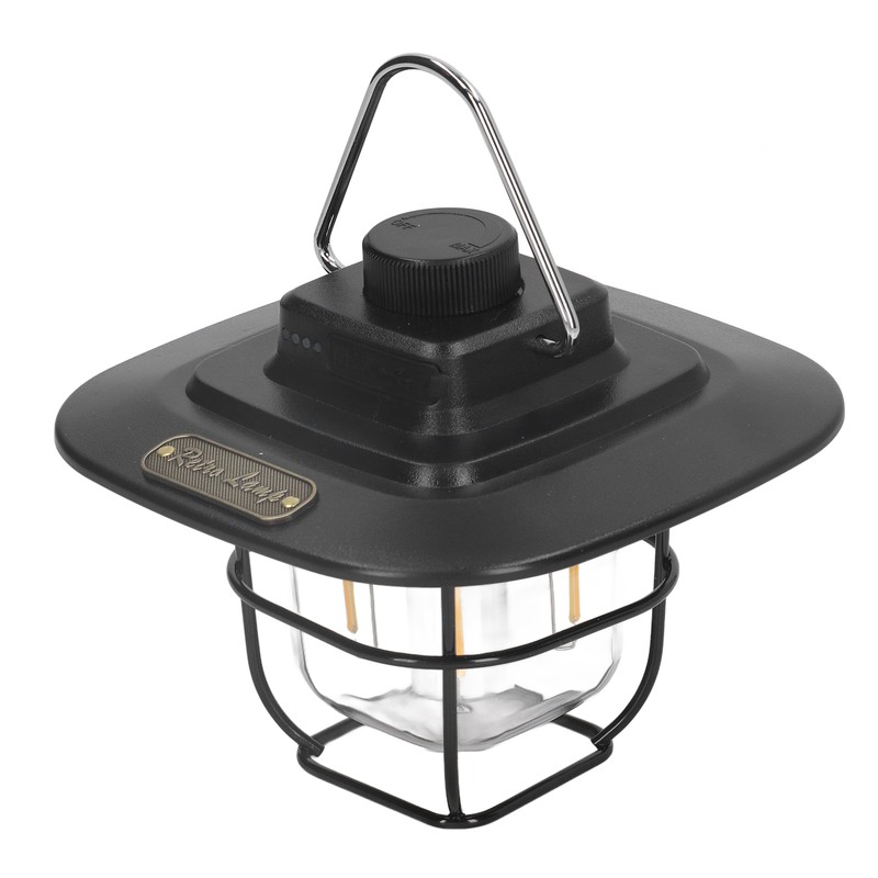 Camping Lantern Rechargeable Battery Powered Outdoor Potable Walking Tent Lamp