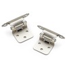 Ravinte 30 Pack (15 Pairs) 1/2 inch Overlay Cabinet Hinges,