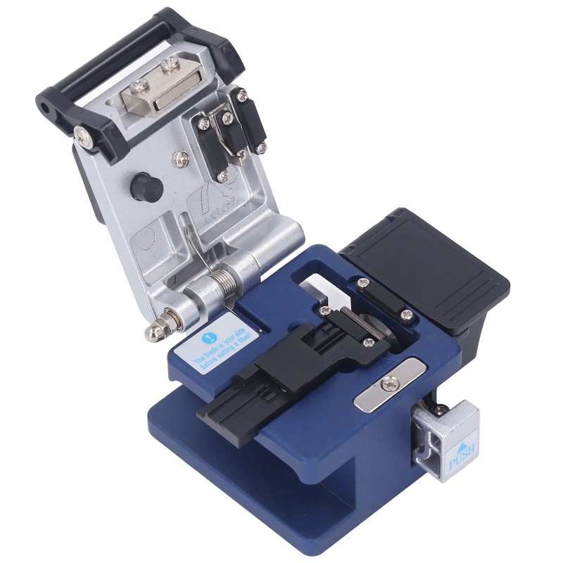 Fiber Cleaver FTTH Tool Kit High Accuracy Optical Cable Cutting