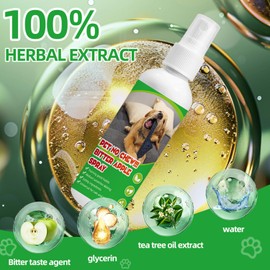 crbsarn Bitter Spray for Dogs, Dog Spray to Keep Dogs from Chewing Furniture & Anti Biting, Extra Strength No Chew Spray for Dogs, Suitable for Indoor and Outdoor