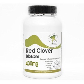 Naturetition Supplements Red Clover Blossom 430mg ~ 100 Capsules - No Additives