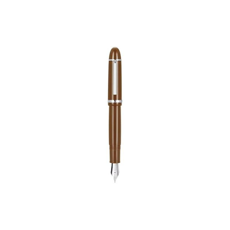 Jinhao X159 Pluma estilográfica 8 Punta fina, café con clip