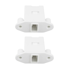 Briny River 2pcs Washer Drawer Latch 137006200 1483112 AP4368805 PS2349356 EAP2349356 Compatible with Electrolux Frigidaire