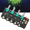 4 Way Stereo Mixer Board 4 In 1 Out Adjustable